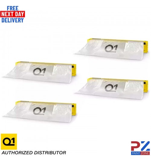 4X Q1 MASKING FILM SHEETING ROLL PREMIUM AUTOMOTIVE PAINT PROTECTON - 5M X 120M